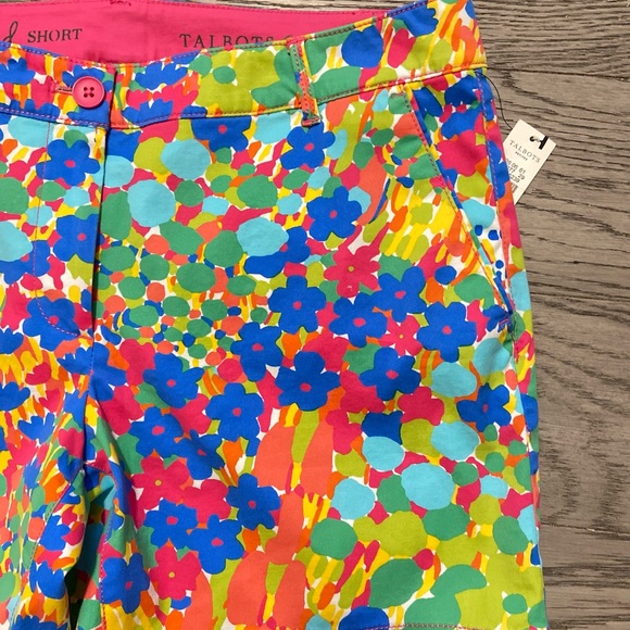 Talbots New Floral Shorts With Tags - Picture 3 of 9